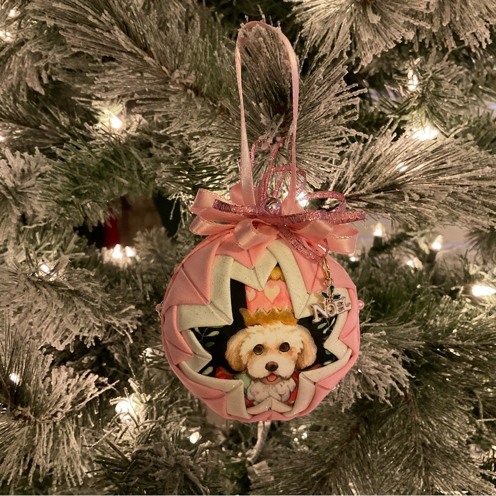 Quilted Christmas Ornament